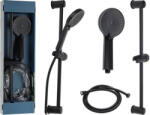 Excellent Houseware EXCELLENT Cap de dus si furtun cu suport 3 functii negru mat KO-CF6000130