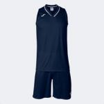 Joma ATLANTA TWO-PIECE SET kosárlabda szett tengerészkék fehér S