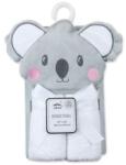 Mother's Choice Prosop bebe cu gluga din bumbac - ursulet koala gri (IT11600)