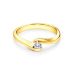 SAVICKI Inel de logodnă SAVICKI: aur, diamant - savicki - 5 203,00 RON
