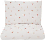  Lenjerie de pat ECO 2 piese Bej Meadow 90x120cm + 40x60cm (KPO-07-2-BEIGE-MEADOW) Lenjerii de pat bebelusi‎, patura bebelusi
