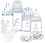 Canpol babies Комплект за новородено Canpol - Royal baby, 7 части, Син (0295C)