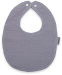 NEW BABY Bib din mușelin pentru copii New Baby gri Bavata