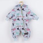 NEW BABY Overall pentru bebeluşi New Baby Tukan din material softshell, mărime 98 (2-3 ani)