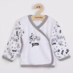 New Baby Cămaşă bebeluş din bumbac New Baby Music, mărime 68 (4-6l)