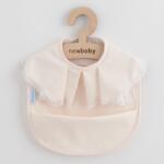 NEW BABY Bib New Baby luxos şi lavabil de 34x25 cm pentru fetiţe Bavata