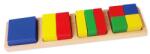 Viga Toys Droş cu cuburi din lemn Viga Zlomky