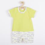 NEW BABY Salopetă de vară din bumbac pentru bebeluşi New Baby Summertime pentru băiat, mărime 56 (0-3luni)