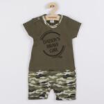 New Baby Salopetă de vară pentru nou-născuţi New Baby Army girl, mărime 68 (4-6l)