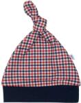 New Baby Căciulă de bumbac pentru bebeluşi New Baby Checkered, mărime 62 (3-6l)