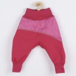 NEW BABY Pantaloni bebeluşi Softshell New Baby roz, mărime 68 (4-6l)