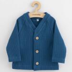 NEW BABY Hăinuţă de bebeluşi cu butoni New Baby Luxury clothing Oliver albastru, mărime 86 (12-18lr)