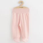 NEW BABY Pantaloni scurţi pentru bebeluşi New Baby Classic II roz pal, mărime 68 (4-6l)