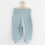 NEW BABY Pantaloni scurţi pentru bebeluşi New Baby Classic II culoarea verde inchis menta, mărime 74 (6-9lr)
