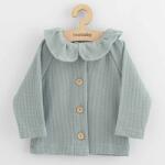NEW BABY Jachetă de bebeluşi cu nasturi New Baby Luxury clothing Laura gri, mărime 74 (6-9lr)