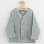 NEW BABY Geaca de bebeluş cu nasturi New Baby Luxury clothing Oliver gri, mărime 86 (12-18lr)