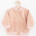 NEW BABY Jacheta de muselina pentru bebeluşi New Baby Comfort clothes roz, mărime 80 (9-12l)