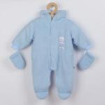 New Baby Salopetă de iarnă New Baby Nice Bear albastră, mărime 68 (4-6l)
