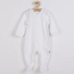 NEW BABY Salopetă de bumbac pentru bebeluşi New Baby Practical alb băieţel, mărime 86 (12-18lr)