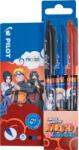 Pilot Frixion Ball Naruto rollertoll készlet 0,355mm, törölhető, kupakos 3 különböző szín (BLFR-7NRT-BLR-BT)
