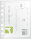 Q-CONNECT Folie protectie pentru documente A5, 50 microni, 50folii/set, Q-Connect - transparenta (KF15634)