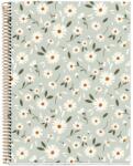 Miquelrius Green Flowers A4 4x30 lapos kockás spirálfüzet (A15296GR87)
