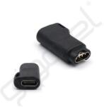 Silverline Töltő adapter (Type-C aljzat - Garmin) FEKETE