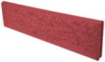 KK Kavics Beton KK Kavics kerti szegély vörös 5x100x25 cm (668401)