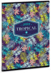 Ars Una Tropical Lily Flower A5 40 lapos extra kapcsos négyzethálós füzet (93149457)