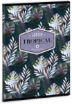 Ars Una Tropical Palm Leaf A5 40 lapos extra kapcsos négyzethálós füzet (93149396)