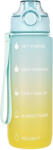 Starpak Motivációs kulacs zöld-kék 750 ml (STK-514067)