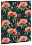 Ars Una Flowery Green A4 40 lapos extra kapcsos kockás füzet (53124197)