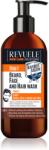 Revuele Men Care Solutions Barber Salon șampon pentru păr și barbă 3 in 1 300 ml