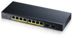 Zyxel Switch GS1900-10HP v2 8port L2 PoE 2xSFP 70W 802.3at (GS1900-10HP-EU0102F)