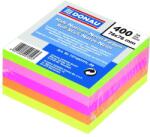 DONAU Bloc de notițe autocolante DONAU 76x76 mm 400 coli culori neon mixte U7574001PL-99 (U7574001PL-99)
