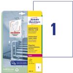 AVERY Etichetă AVERY L8001-10 210x297mm antimicrobiană albă 10 etichete/cutie 10 foi/cutie (L8001-10)
