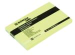 DONAU Blocul autocolant, 127x76mm, 100 de coli, DONAU "ECO", galben 7595001PL-11 (7595001PL-11)