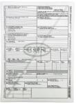  Formular de scrisoare de trăsură CMR 6 exemplare