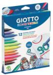 GIOTTO Marker textil GIOTTO set de 12 494900 (494900)