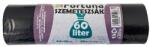 VECTRALINE Sac de gunoi FORTUNA 60L negru 55x70 cm 20 buc/rol 557012 (12.01739)