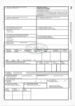  Formular de scrisoare de trăsură CMR 4 exemplare