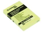 DONAU Blocul autocolant, 51x76mm, 100 de coli, DONAU "ECO", galben 7592001PL-11 (7592001PL-11)
