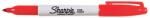 Sharpie Marker cu alcool, 1 mm, conic, SHARPIE "Fine Point", roșu S0810940 (S0810940)