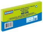 DONAU Blocul autocolant DONAU 38x51 mm 3x100 de coli verde neon U7585011-06 (U7585011-06)