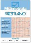 FABRIANO A4 80g Bloc de hârtie grafică de 10 coli 19100662 (19100662)