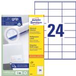 AVERY Etichetă AVERY 3475 70x36mm universal 2400 etichete/cutie 100 foi/cutie (3475)