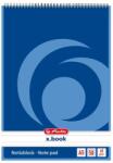 Herlitz A5 - caiet spiralat cu 50 de coli cu linii 00110510 (00110510)