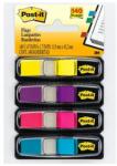 Post-it Marcator de pagini 3M Post-it 683-4AB index de plastic 12x43mm luminos LPJ6834AB (LPJ6834AB)