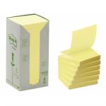 3M POSTIT Bloc de notițe autoadezive, "Z", 76x76 mm, 16x100 coli, ecologic, 3M POSTIT, galben 7100172251 (7100172251)