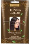 HennaPlus Colorant De Păr Henna Pulbere De Vopsea 19 Ciocolată Neagră 25g